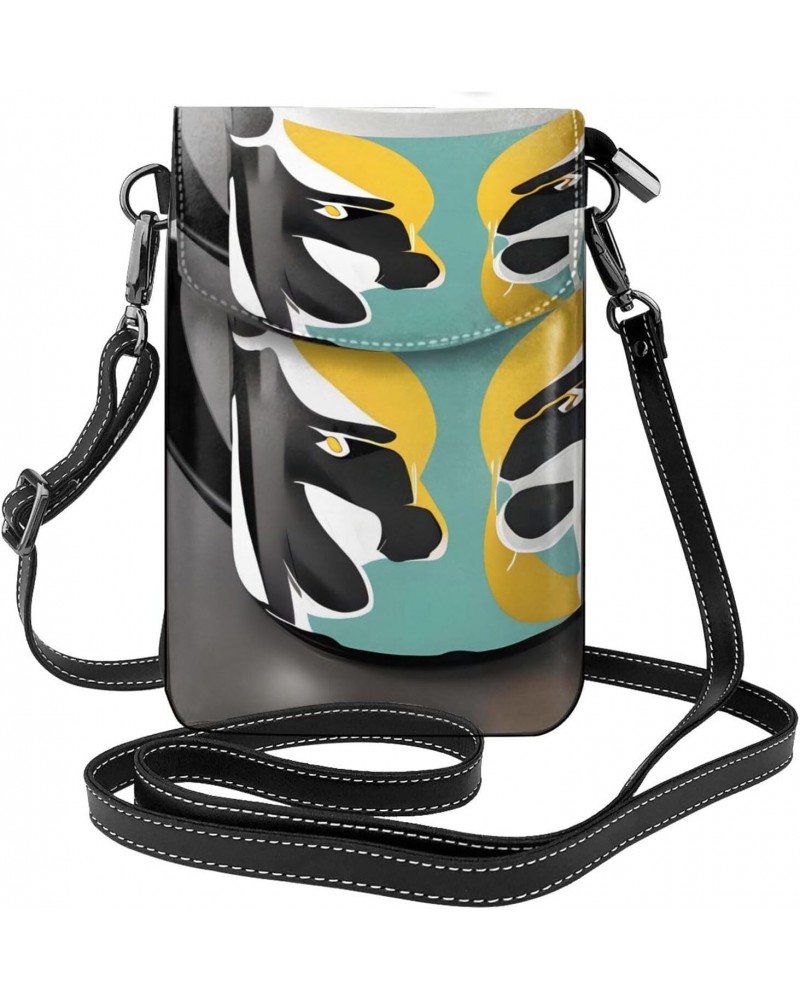 Mug Coffee Crossbody, Zippered Cell Phone Wallet With Card Slot, Removable Shoulder Strap, 7.6 X 4.9 Inches $17.75 Crossbody ...