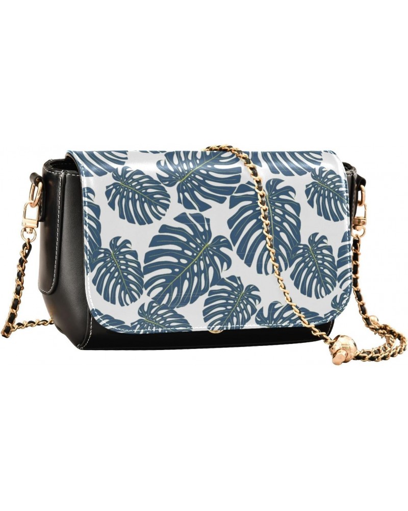 Faction Botanical Illustration Stylish Leather Clamshell Crossbody Handbag with Detachable Adjustable shoulder strap $18.00 C...