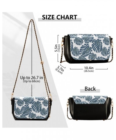 Faction Botanical Illustration Stylish Leather Clamshell Crossbody Handbag with Detachable Adjustable shoulder strap $18.00 C...