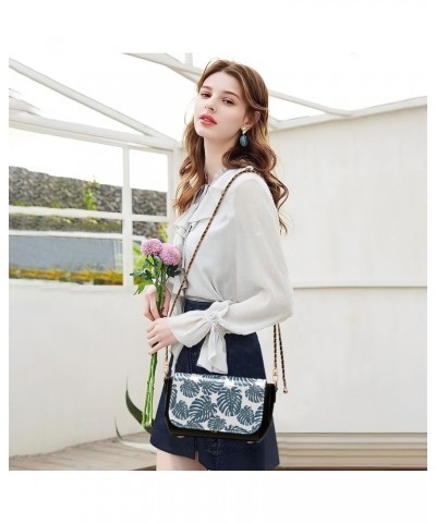 Faction Botanical Illustration Stylish Leather Clamshell Crossbody Handbag with Detachable Adjustable shoulder strap $18.00 C...