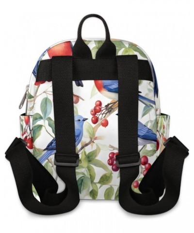 Bird Print Small Backpack for Women Ladies Mini Backpack Travel Casual Backpack Purse Satchel Daypack $16.30 Backpacks