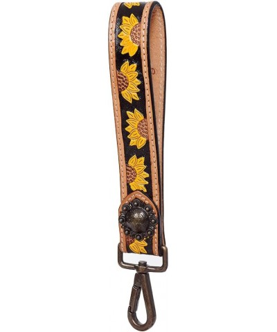 ADWSF102 Hand Tooled Genuine Leather Handle Strap For Wristlet Bags $15.66 Wristlets