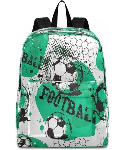 Football Travel Daypack, School Bag, Travel Backpack for Women, Backpack for School Football $14.27 Backpacks