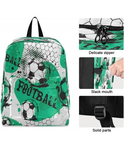 Football Travel Daypack, School Bag, Travel Backpack for Women, Backpack for School Football $14.27 Backpacks