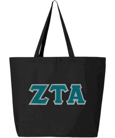 Zeta Tau Alpha ZTA Jumbo Canvas Tote $14.33 Shoulder Bags