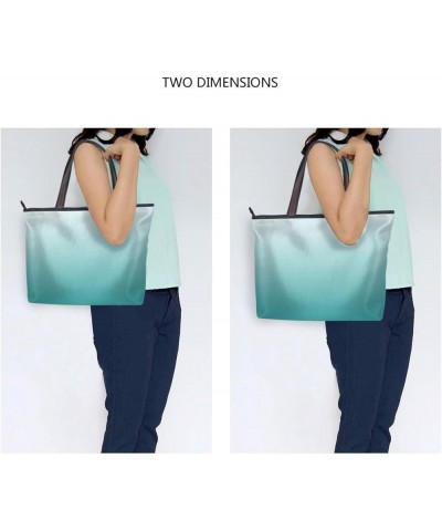 Women Tote Bags Green Top Handle Satchel Handbags Shoulder Bag for Shopping 20803-1 Dark Green $8.40 Satchels