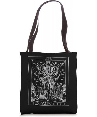 Hecate Tarot Card Triple Moon Goddess Witch Wiccan Pagan Tote Bag $12.00 Totes