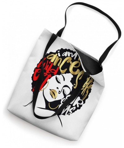 Ancestors Wildest Dreams Afro Diva Red Melanin Black Queen Tote Bag $16.24 Totes