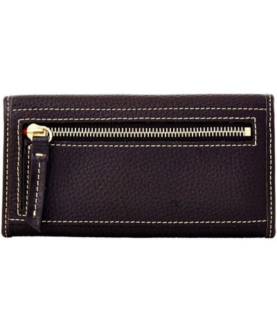 Handbag, Pebble Grain Continental Clutch Black Black $54.60 Clutches