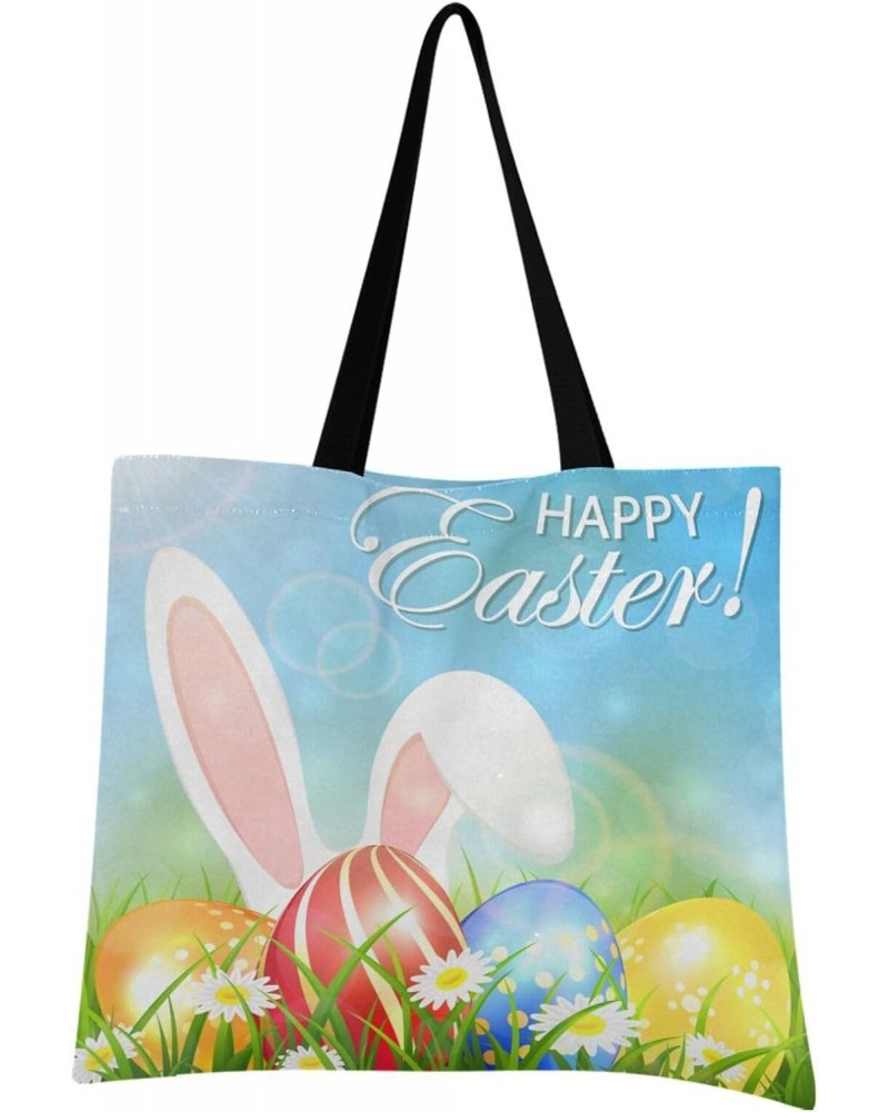 Handbags and Purse Easter Rabbit for Women Tote Bag Large Capacity Top Storage Handle Shopper Shoulder Bag $15.00 Totes