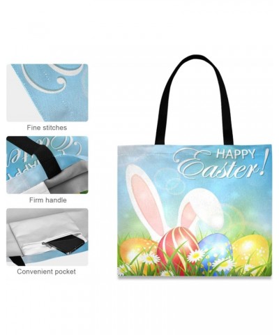 Handbags and Purse Easter Rabbit for Women Tote Bag Large Capacity Top Storage Handle Shopper Shoulder Bag $15.00 Totes