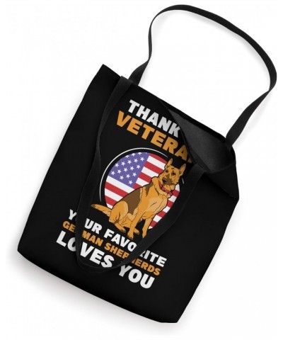 Thank you Veterans American Flag German Shepherds Tote Bag $15.59 Totes