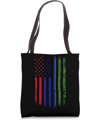 Gambian American Flag Gambian Roots Republic of The Gambia Tote Bag $11.09 Totes