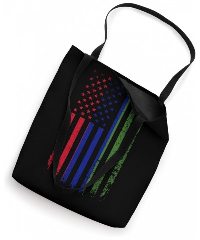 Gambian American Flag Gambian Roots Republic of The Gambia Tote Bag $11.09 Totes