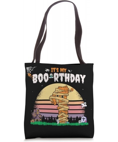 Happy Boo Birthday To Me - I am 1 Year Old Funny Halloween Tote Bag $12.37 Totes