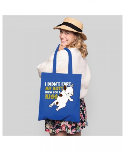 Gift for French Speaking Friends Funny Novelty Present Idea Navy Black Multicolor Canvas Tote Bag $15.65 Totes