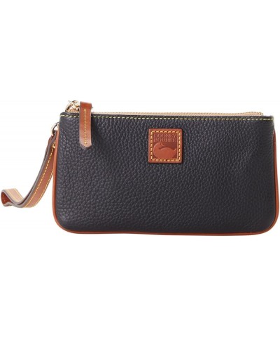 Handbag, Pebble Grain Medium Wristlet Black $29.16 Wristlets