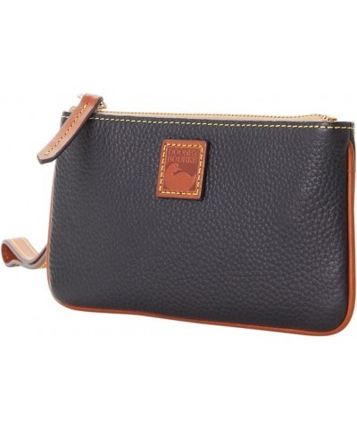 Handbag, Pebble Grain Medium Wristlet Black $29.16 Wristlets