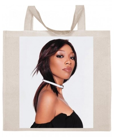 Brandy Norwood - Cotton Photo Canvas Grocery Tote Bag IDPP74894 $21.94 Totes