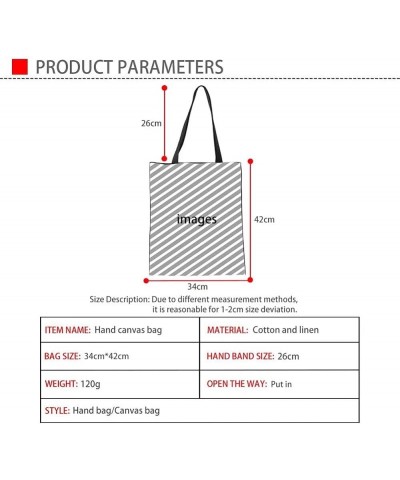 Canvas Tote Bag for Women Handbags Crossbody Bags Reusable Shoulder Bag Paw $11.43 Handbags