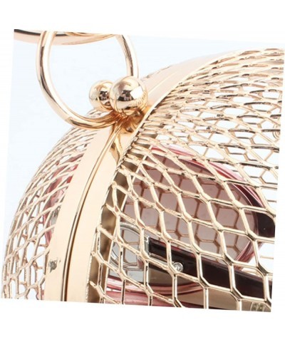 2pcs Hollow Metal Bags Halloween House Women Shoulder Bag Crossbody Bag Purses for Women Shoulder Bag Goldenx2pcs $13.32 Even...