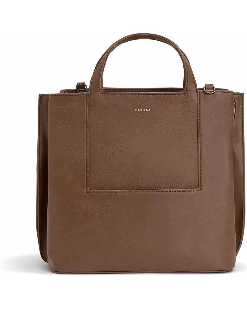 Fleury Dwell Satchel, Oak $76.80 Satchels