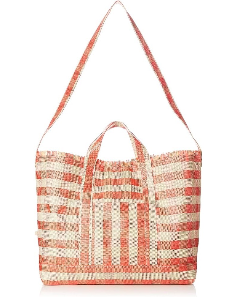 [アースメイド] VACATION 2WAYTOTE E5303 473976 Check Orange $23.15 Totes