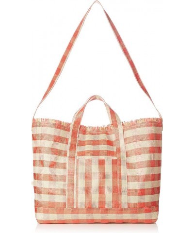 [アースメイド] VACATION 2WAYTOTE E5303 473976 Check Orange $23.15 Totes