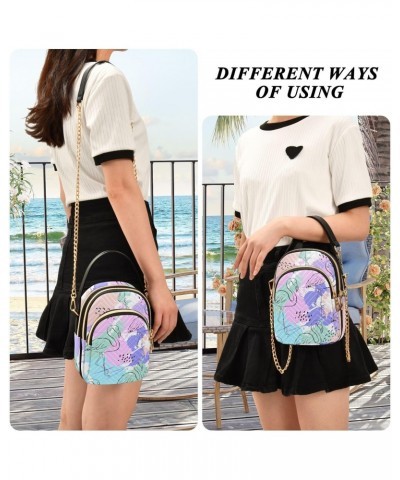 Small Crossbody Bags for Women Trendy Colorful Flamingo Travel Sling Bag Women's Crossbody Handbags Satchel Bags $14.03 Satchels