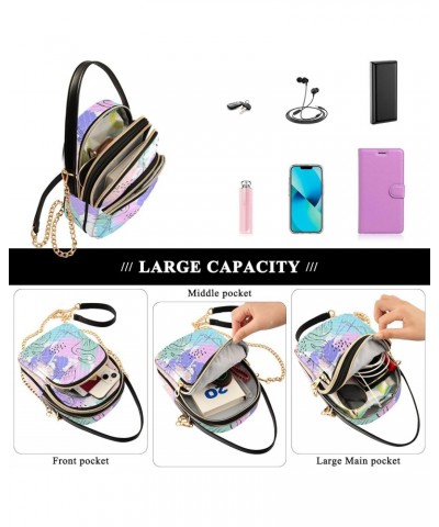 Small Crossbody Bags for Women Trendy Colorful Flamingo Travel Sling Bag Women's Crossbody Handbags Satchel Bags $14.03 Satchels