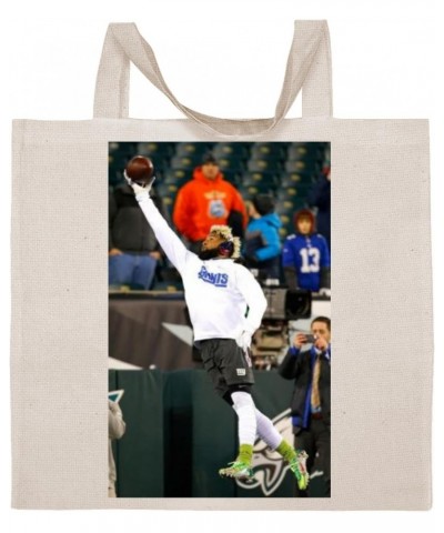 Odell Beckham Jr - Cotton Photo Canvas Grocery Tote Bag IDPP803839 $18.97 Totes