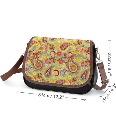 Printed Crossbody Bags Women City Leather Shoulder Bag Satchel Hobo Bags Trendy Panda Zoo Color6 $23.31 Hobo Bags