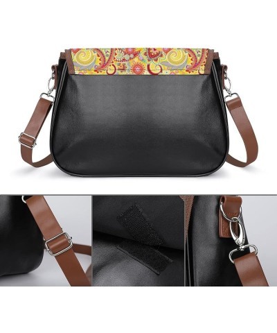 Printed Crossbody Bags Women City Leather Shoulder Bag Satchel Hobo Bags Trendy Panda Zoo Color6 $23.31 Hobo Bags