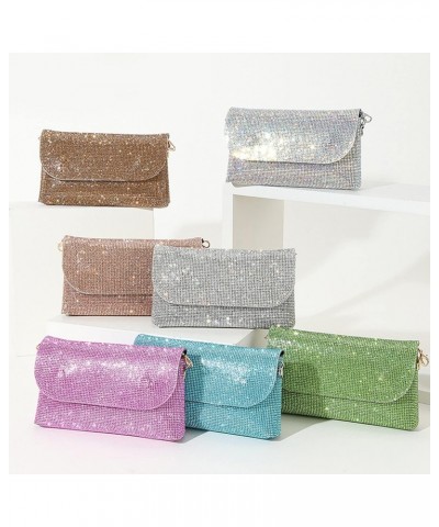 Shoulder Handbag Glitter Evening Bag for Women Wedding Clutch Purse Chain Shoulder Bag Small Party Handbag Crossbody Bag $13....