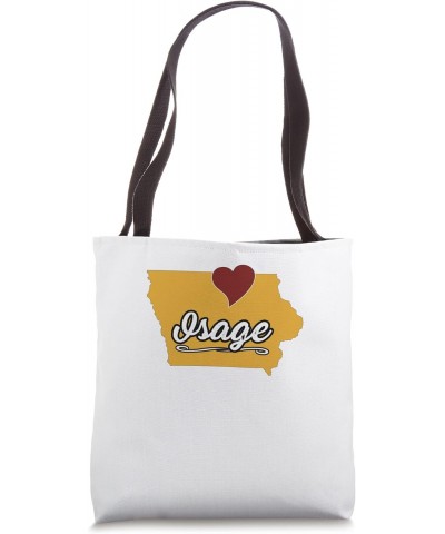 OSAGE IOWA | IA USA - Cute Souvenir Merch - US City State - Tote Bag $13.50 Totes