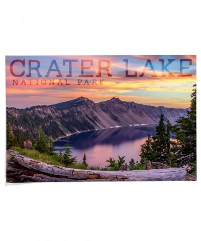 24x36 Inch Giclee Art Print Wall Decor, Crater Lake National Park, Oregon, Early Morning $27.99 Totes