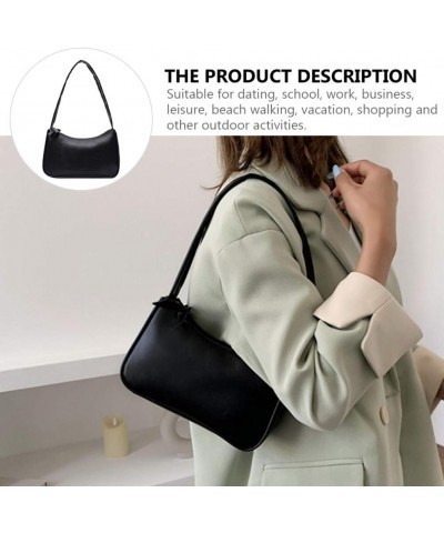 1pc Simple Handbag Womens Crossbody Purse Womens Crossbody Handbags Crossbody Bags for Women Trendy Black Purse Women's Walle...