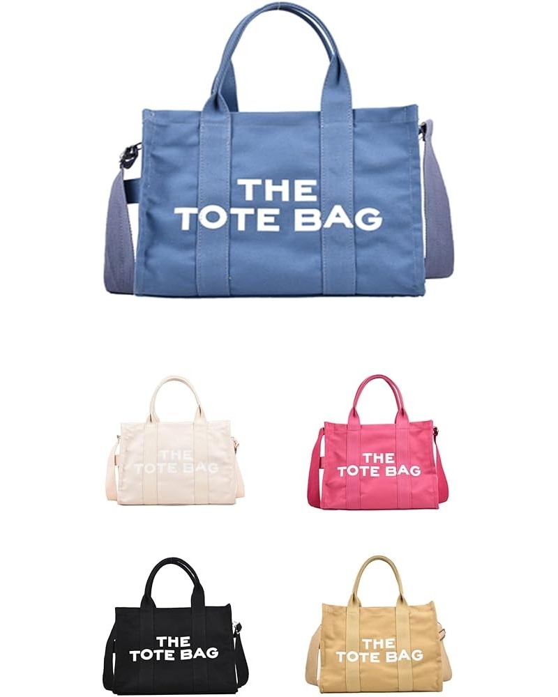 Tote Bag for Women, Travel Canvas Tote Bags for Women Blueblue $18.55 Totes