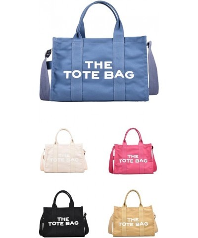 Tote Bag for Women, Travel Canvas Tote Bags for Women Blueblue $18.55 Totes