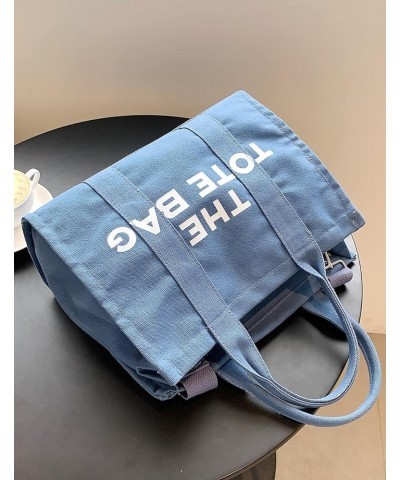 Tote Bag for Women, Travel Canvas Tote Bags for Women Blueblue $18.55 Totes