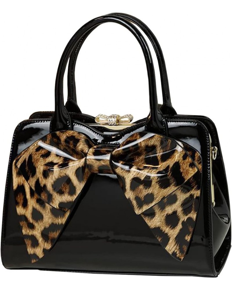 Satchel Purses and Handbags for Women Shoulder Tote Bags 4 Leopard $17.39 Totes