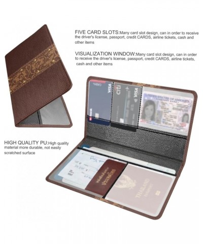 Auto Insurance Registration Document Card Holder America Flag Print Compartment Organizer for Drivers License, ID and Credit ...