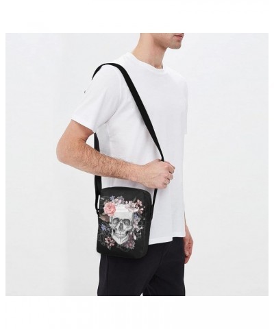 Small Crossbody Bag Men Women,Adjustable Crossbody Bag with Zipper Multi034 $11.43 Crossbody Bags