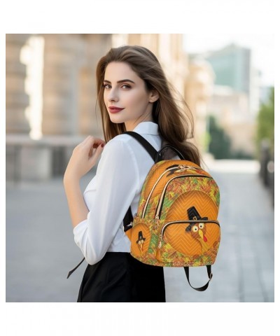 Gold Butterflies Blue Women Backpack Purse Ladies Fashion Shoulder Bag Daypack Travel Bag 10L Multicolor5 Small $18.89 Backpacks