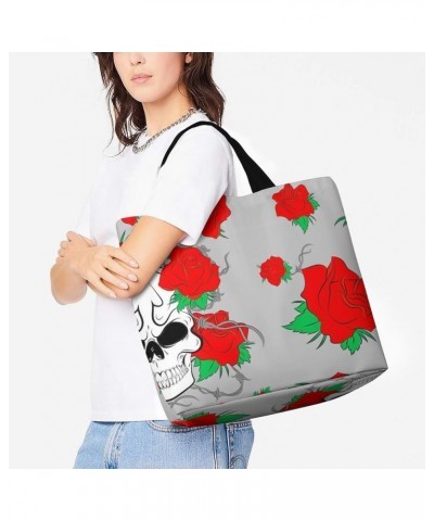 Women's One Shoulder Shopping Bag Big Commuter Bag Large Capacity Work Tote Bags Color227 $12.49 Totes