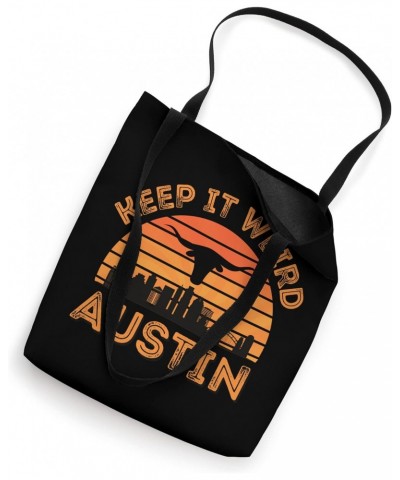 Austin, Texas Longhorn Sunset Keep it Weird Gift Tote Bag $12.42 Totes