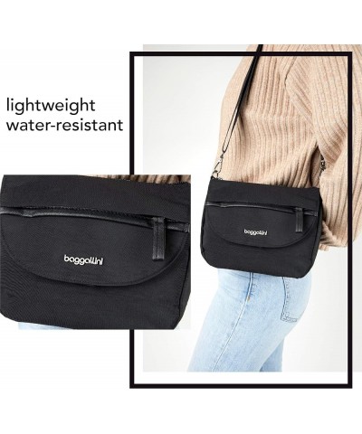 Pocket Crossbody 2.0 with RFID Black $33.73 Crossbody Bags