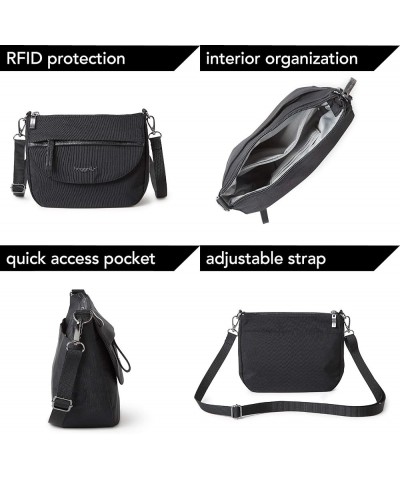 Pocket Crossbody 2.0 with RFID Black $33.73 Crossbody Bags