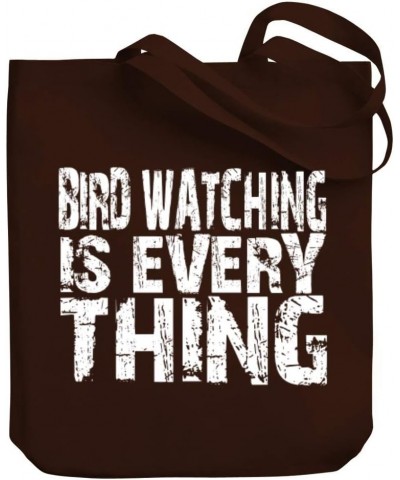 Bird Watching is everything Canvas Tote Bag 10.5" x 16" x 4 $22.79 Totes