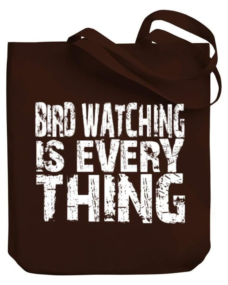 Bird Watching is everything Canvas Tote Bag 10.5" x 16" x 4 $22.79 Totes